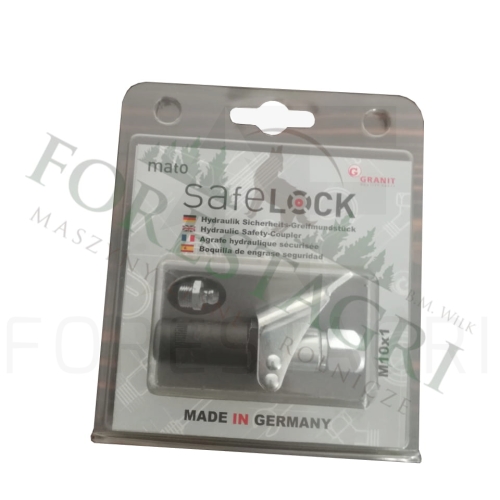 HYDRAULICZNA KOŃCÓWKA ZABEZPIECZAJĄCA DO SMAROWNIC I POMP SMARU