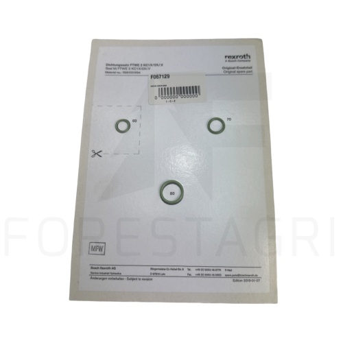 ZESTAW USZCZELNIEŃ - F067129