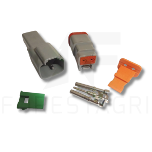 DEUTSCH plug  2 PIN - complete