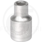 Socket wrench 1/2 6-angle - 8