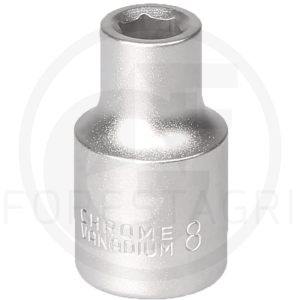 Socket wrench 1/2 6-angle - 8