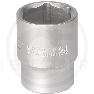 Socket wrench 1/2" 6-angle - 24