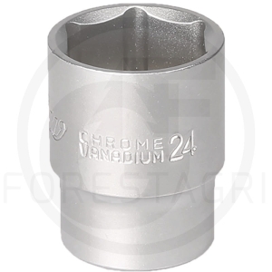 Socket wrench 1/2" 6-angle - 25