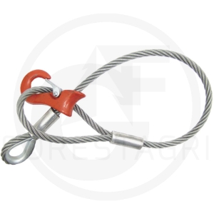 Wire cable loop - 2m