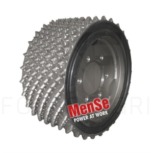 Feed roller with rubber cushioning 22x13 Komatsu 360