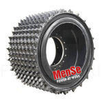 Aggressive feed roller with rubber cushioning 22x30 Logmax 7000