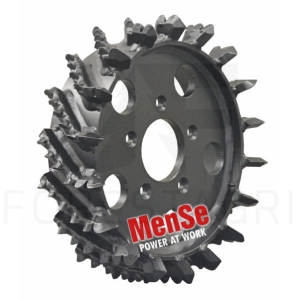 Steel feed roller XL - spike 16x14 - Komatsu 350