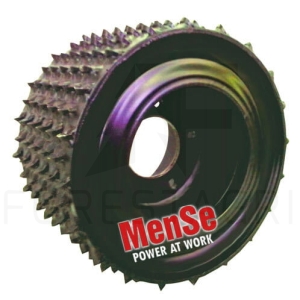 Feed roller with rubber cushioning 22x13 Rottne 400