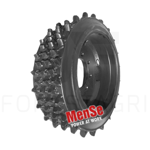 Rolka podająca z gumową amortyzacją - stożkowa - John Deere H758 Poclain