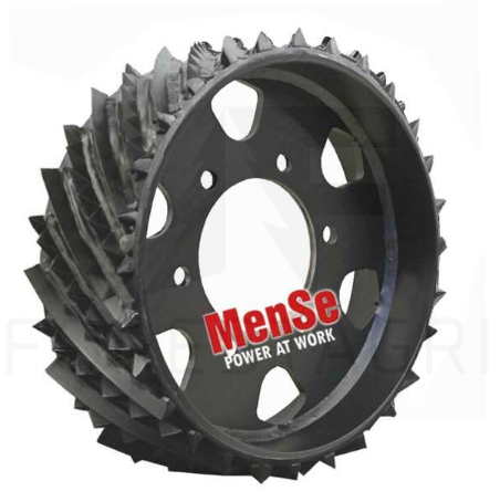 Stalowa rolka podająca, do korowania John Deere H415 Poclain