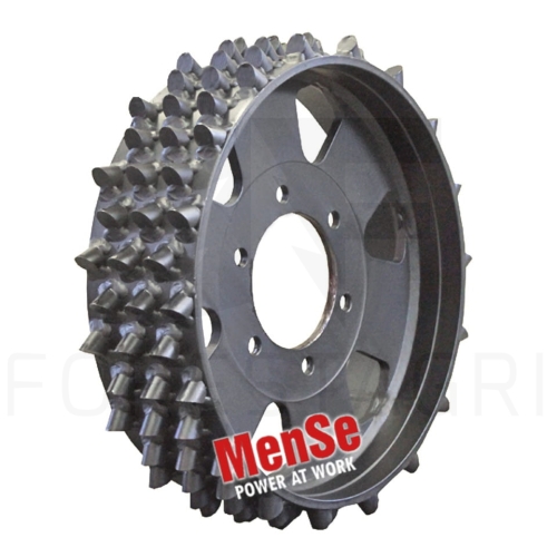 Stalowa rolka podająca 22×24 - agresywna - John Deere H480 Danfoss