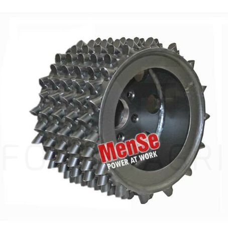 Stalowa rolka podająca, agresywna 20×24 John Deere H742