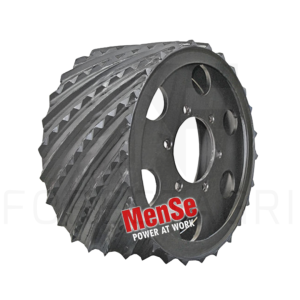 Steel feed roller - for debarking - 16 mm Komatsu 360