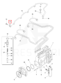 uszczelka, seal, Dichtung, těsnění, Tarpiklis - F055668