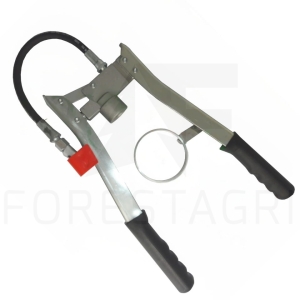 Two-hand grease gun