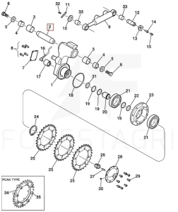 Expander pin - F703374 F644474 EXP