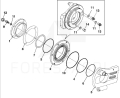 Zespół łożyska, bearing assembly, Baugruppe Lager, Sestava ložisek, Guolio mazgas, F056905