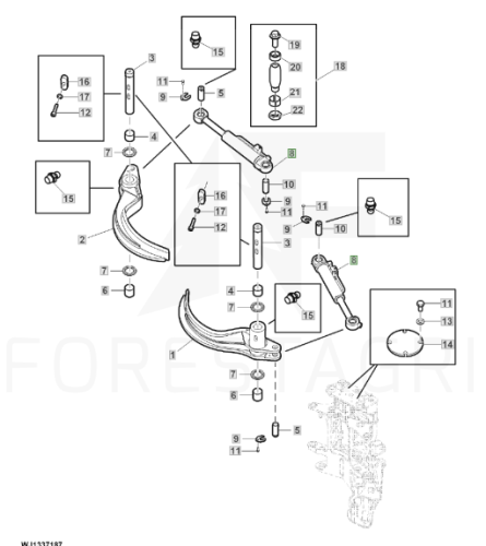 Siłownik - F073221