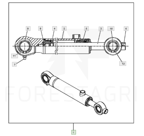 Zestaw uszczelnień - F685039